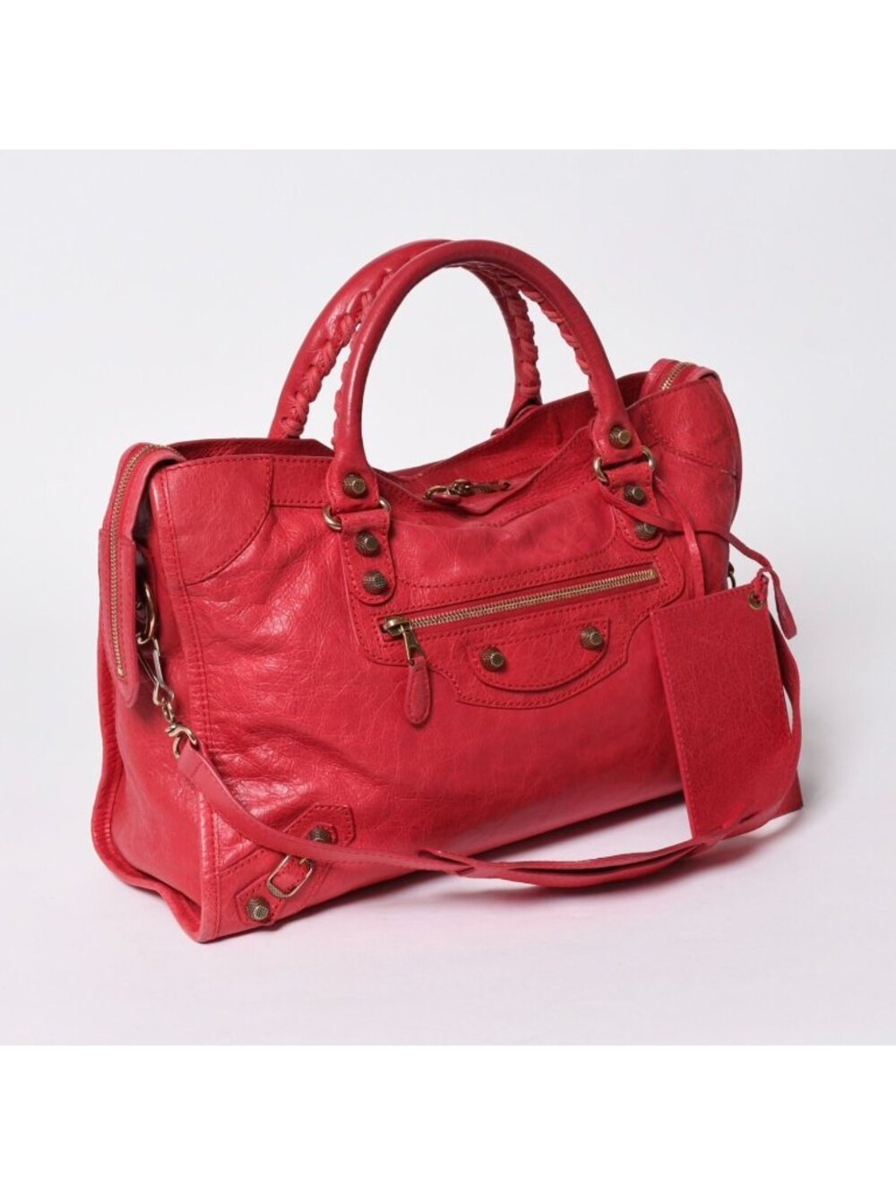 Balenciaga 2-Way Shoulder Bag Giant City Pink Gold - Picture 3 of 16